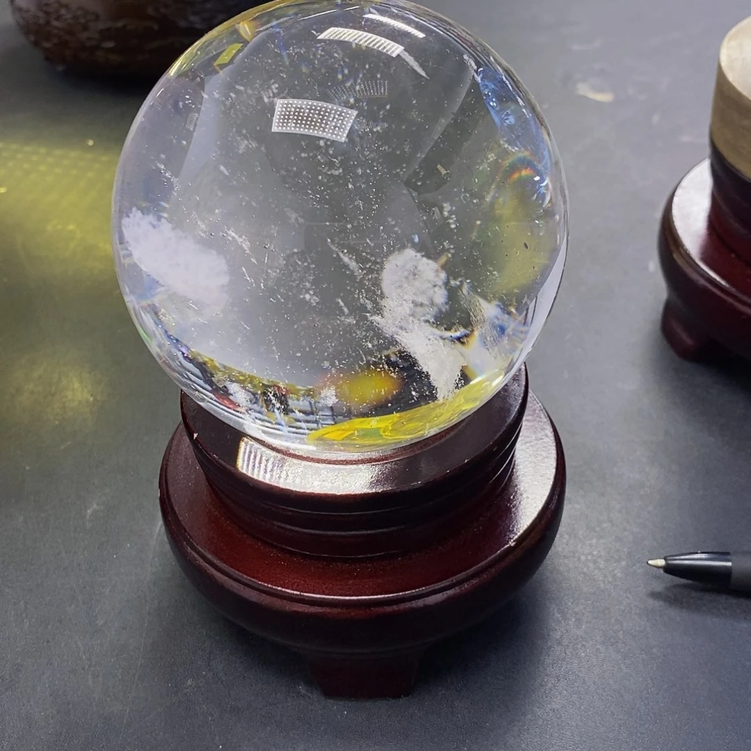 越***！石材9厘米白水摆件