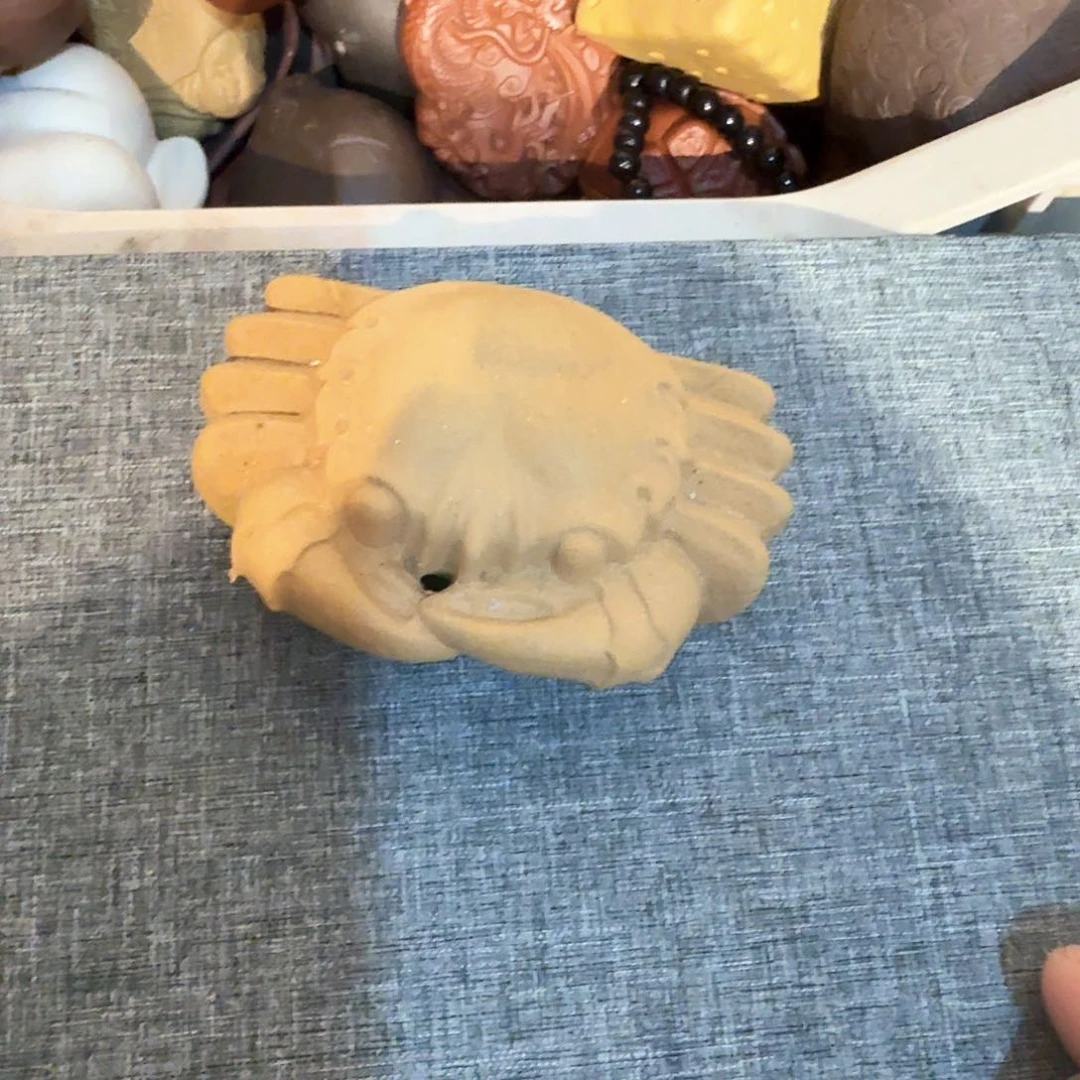 紫砂茶宠雕塑瑕疵茶宠
