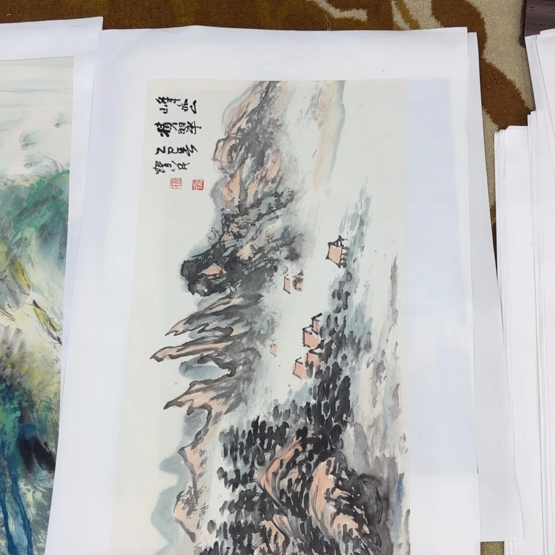 台***头国画杜宝民李欣主播