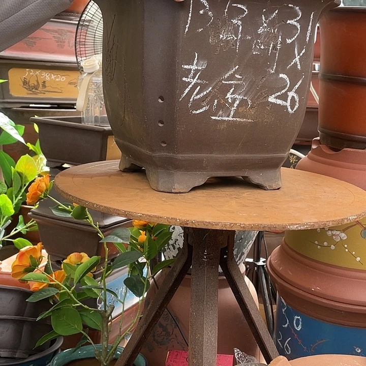 31切角四方花盆紫砂花盆紫砂