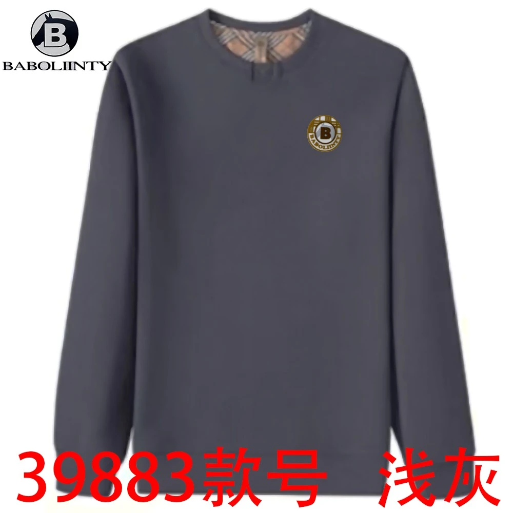巴X男士春季时尚亲肤圆领卫衣-39883