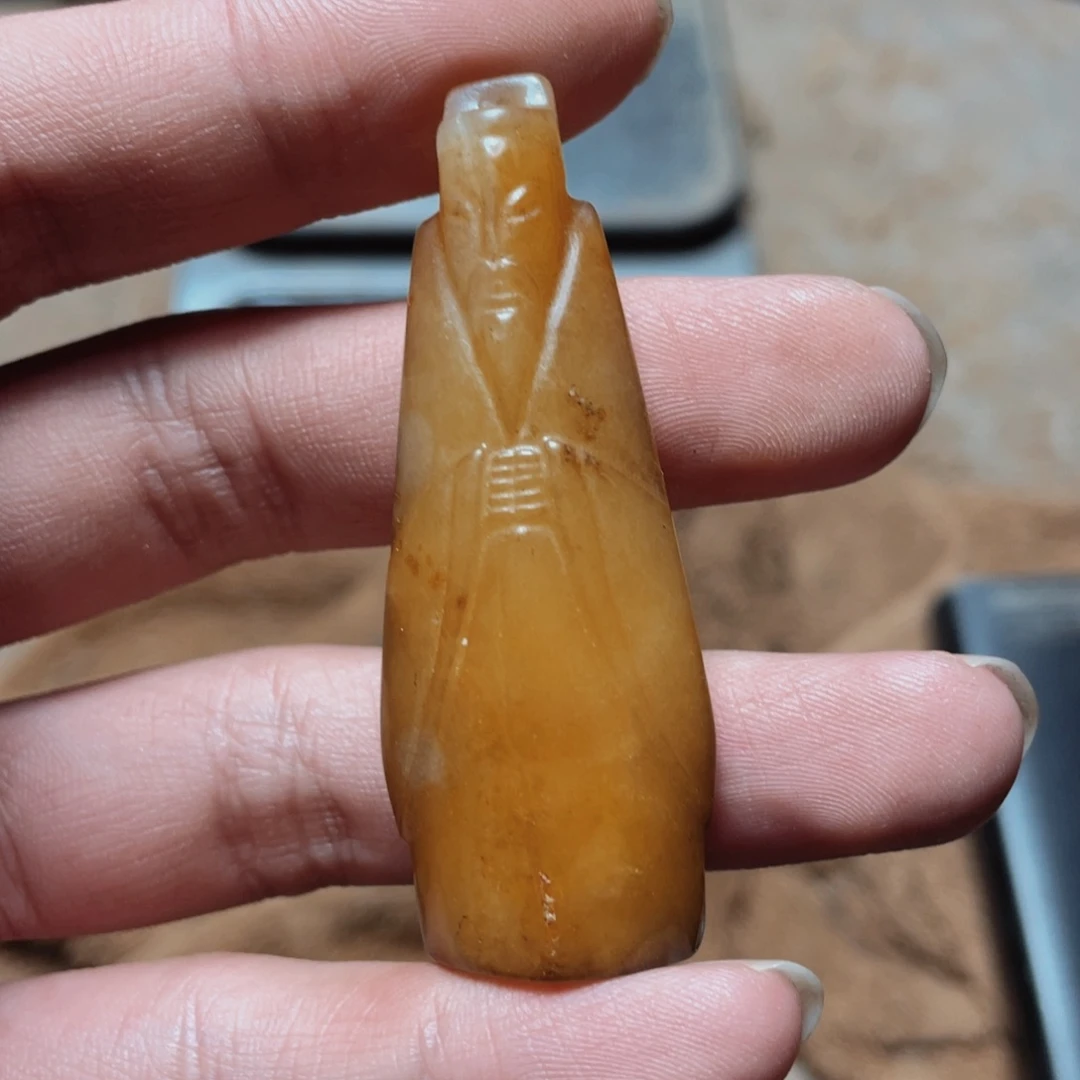 和田玉（糖玉）未镶嵌挂件