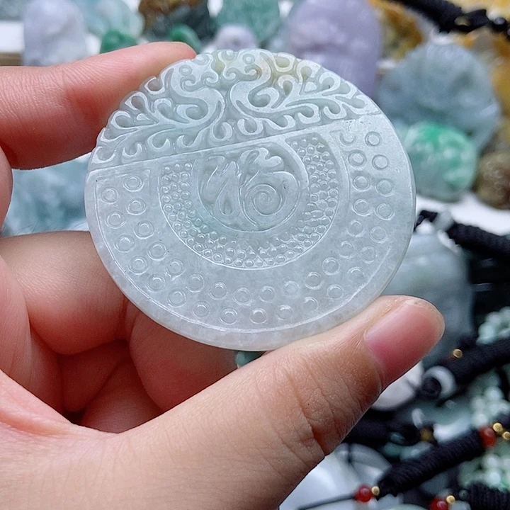 吊坠(不含链)未镶嵌翡翠1