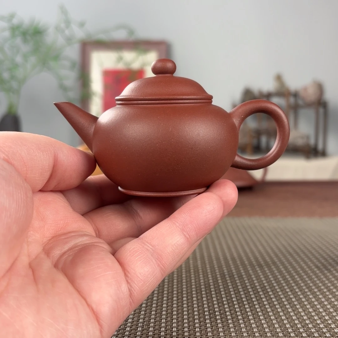 紫砂茶壶黄龙山原矿紫砂壶100