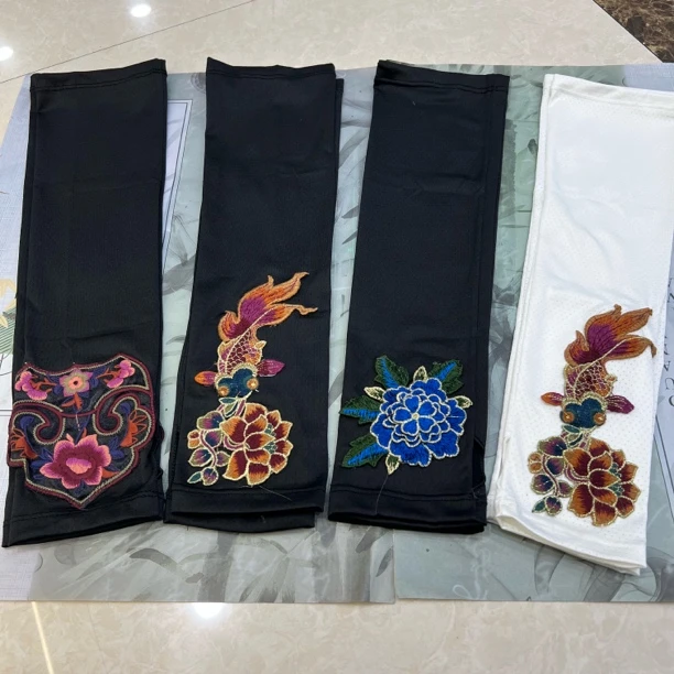 新款刺绣防晒手袖