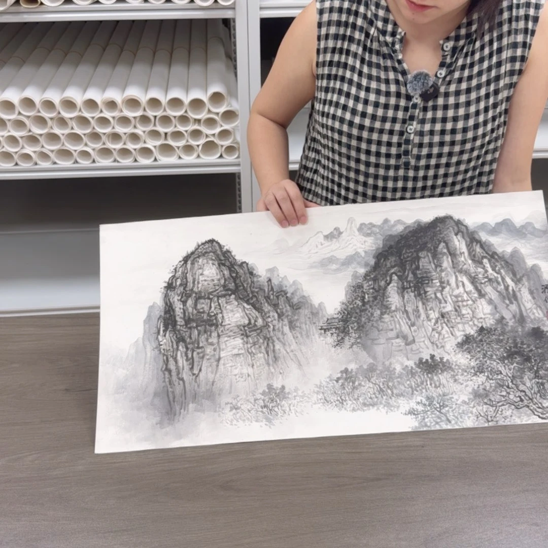 国画手绘国画作品