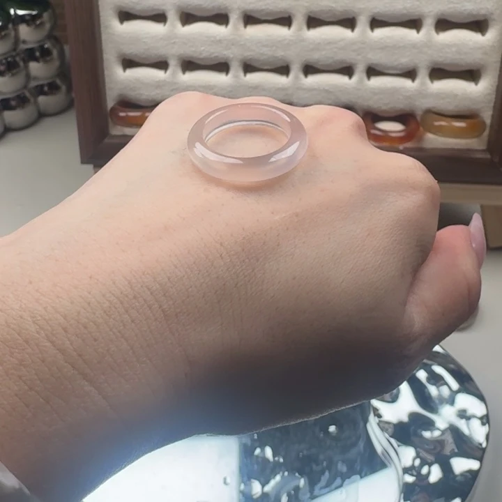 玛瑙/玉髓合金戒指