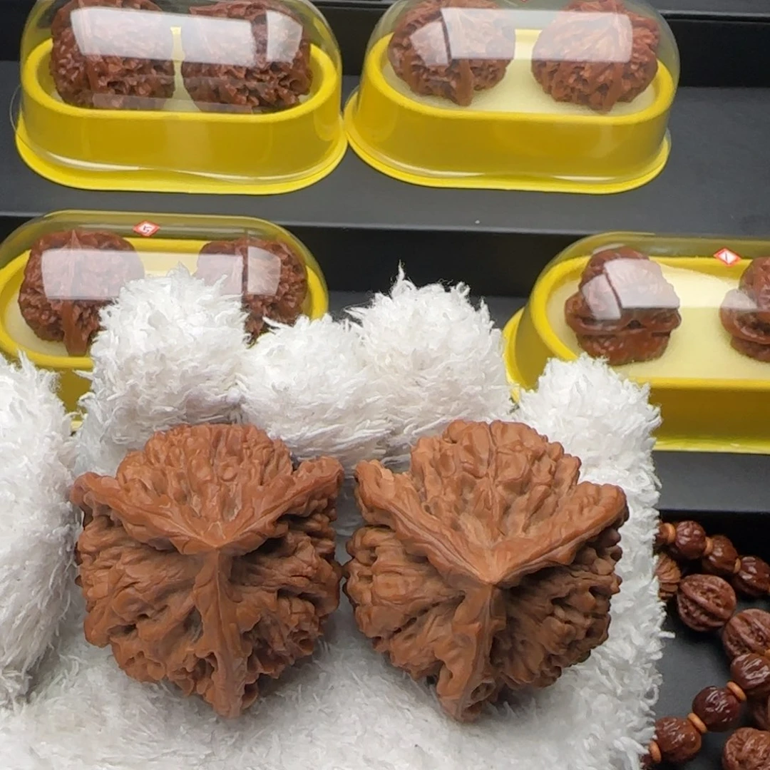 文玩核桃把件官帽奔全品45