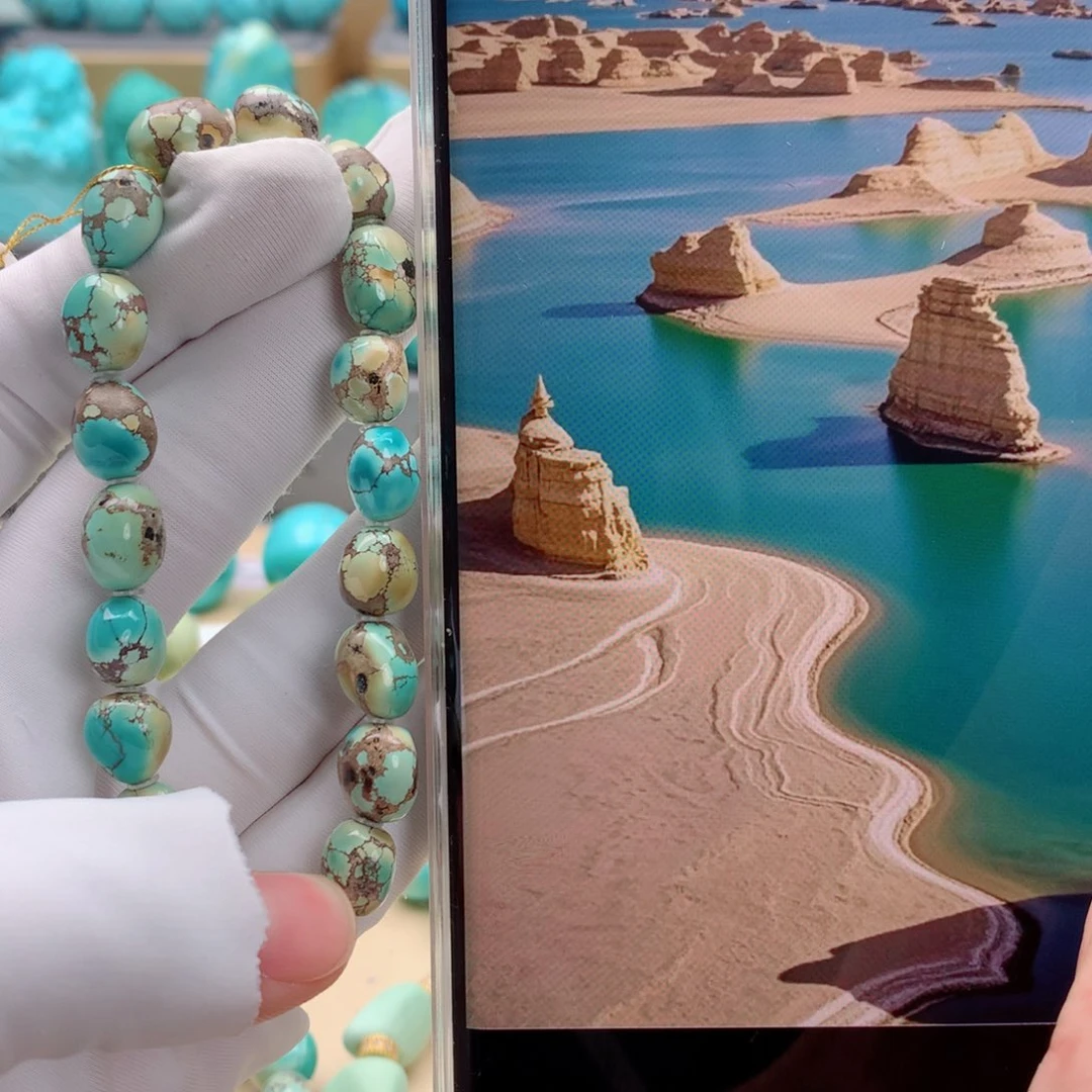 未镶嵌绿松石精品