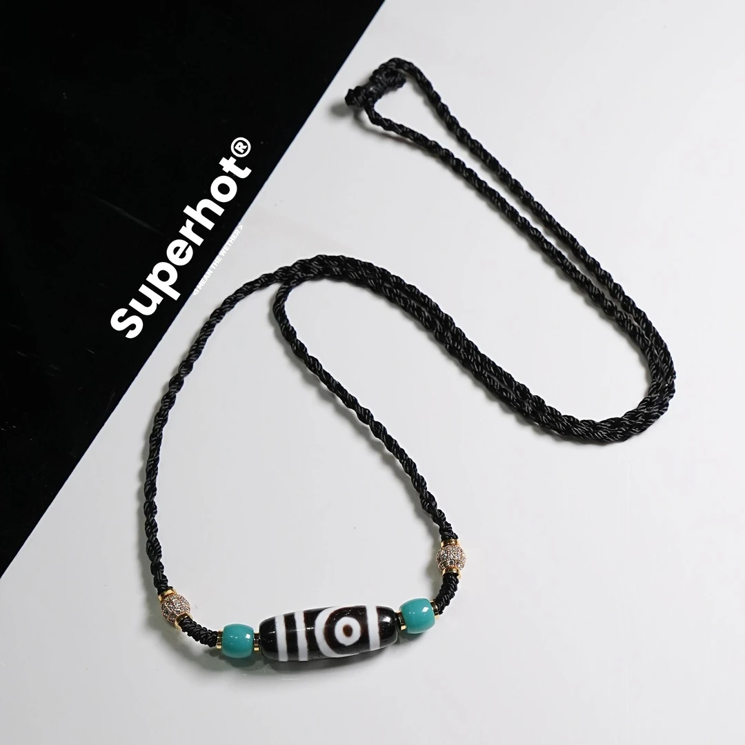 岚宫措 | 二眼天珠项链（多样性发货） L152