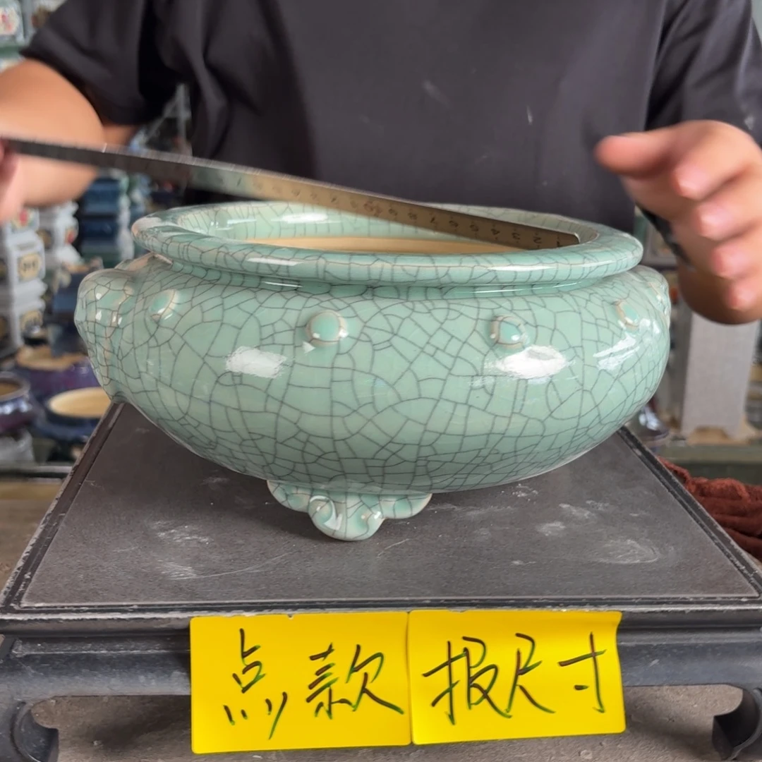 。一风堂石湾花盆 内19*9.5