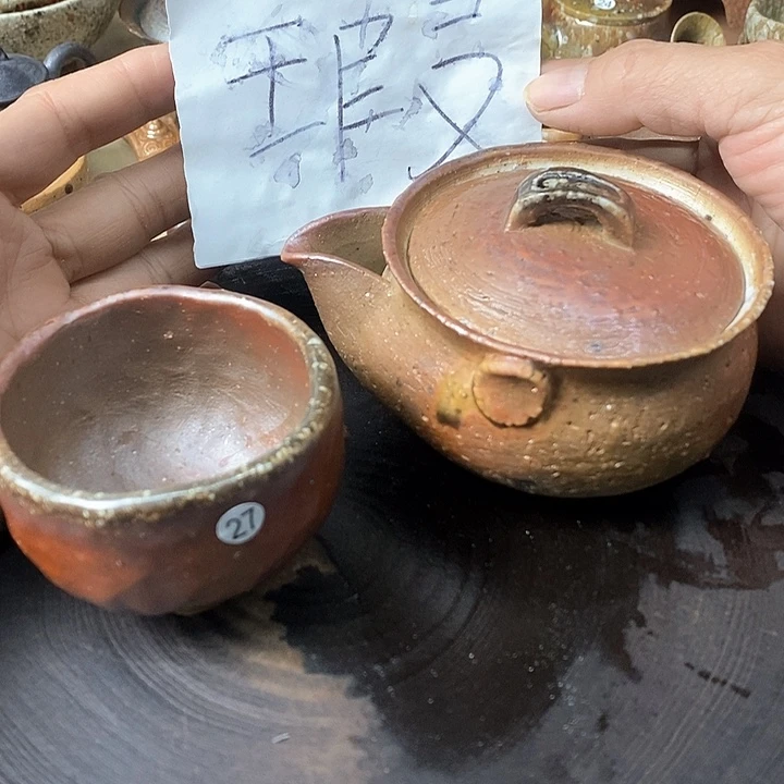 杯毒*手工粗陶、柴烧茶器