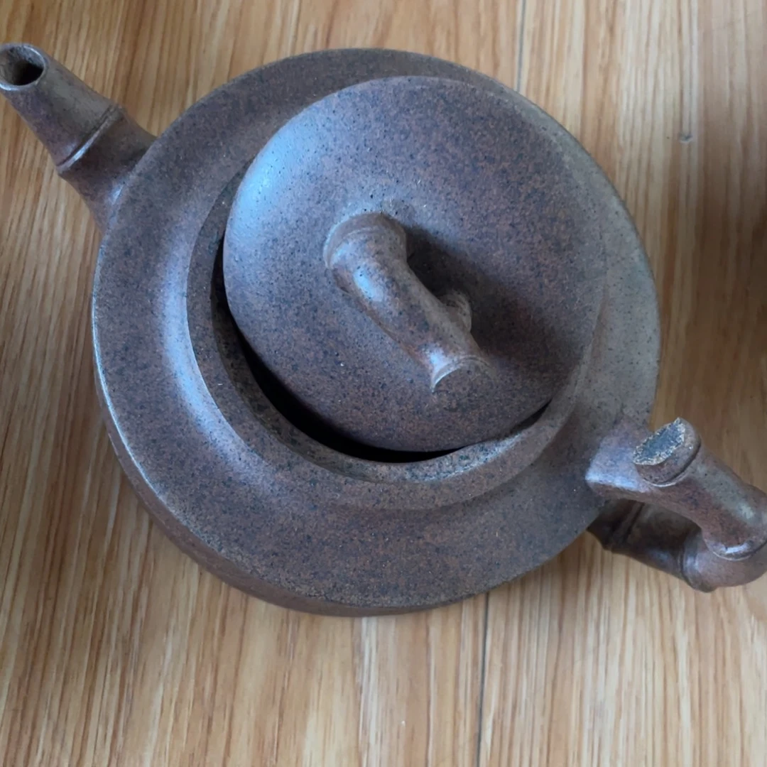 底槽青茶壶紫砂艺术作品