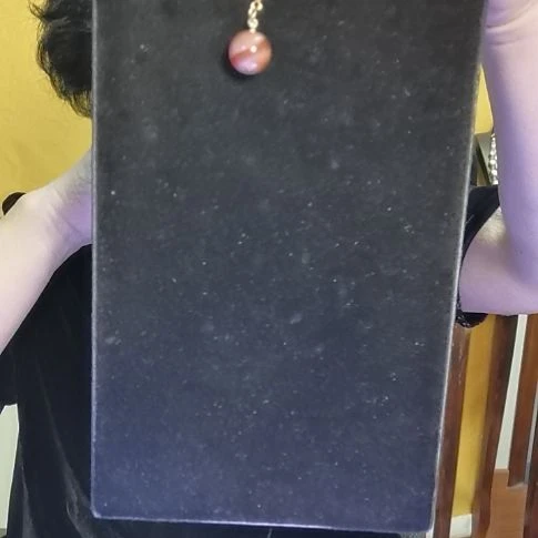 玛瑙/玉髓颈饰银S925镶嵌