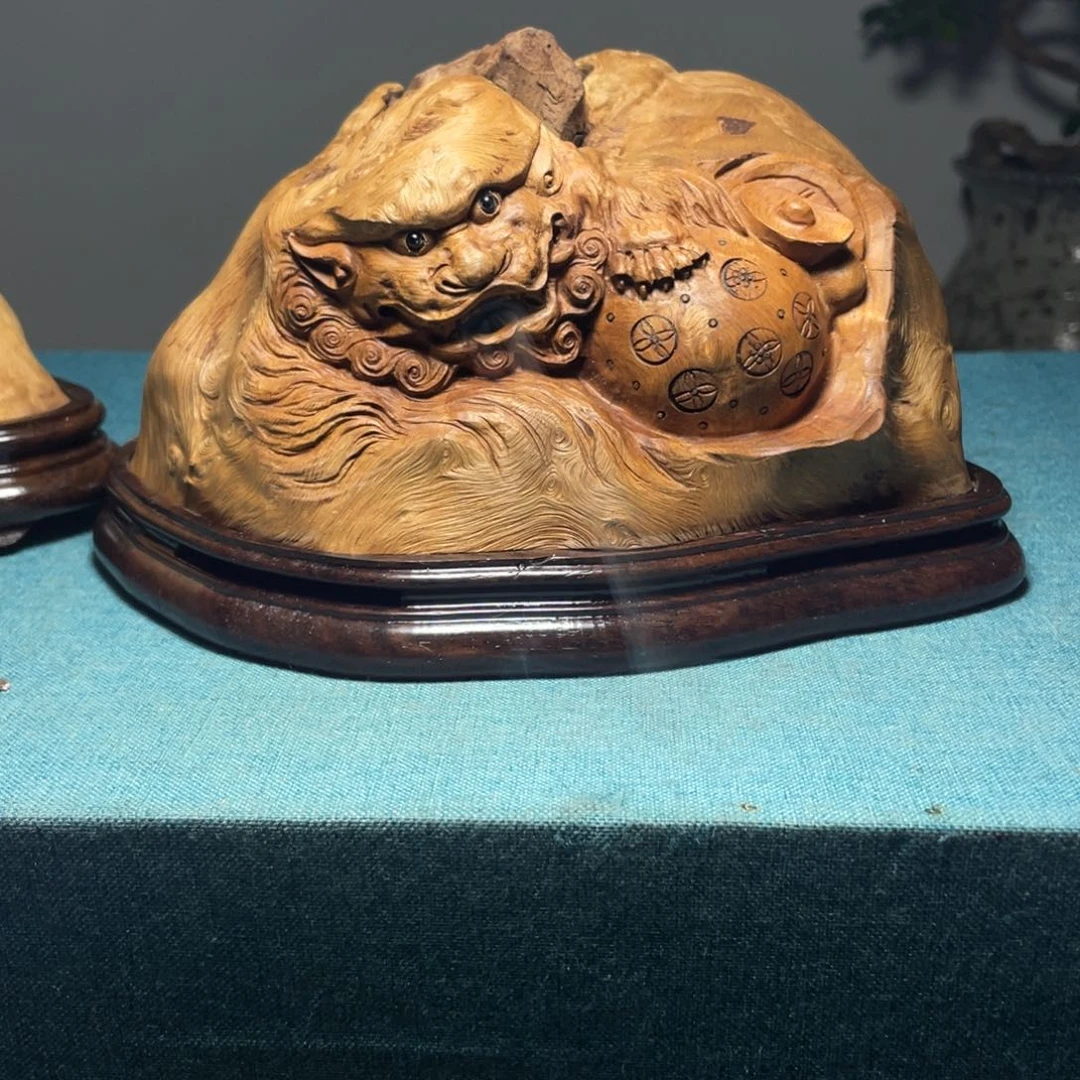 荔枝木摆件工艺品香炉