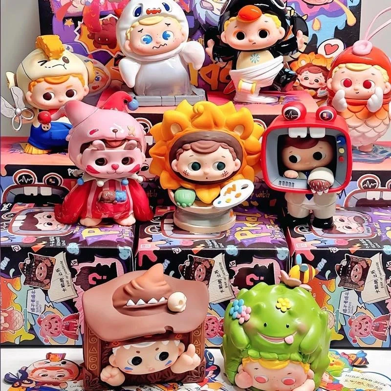 PIDOL二代皮一下系列玩具可爱公仔摆件