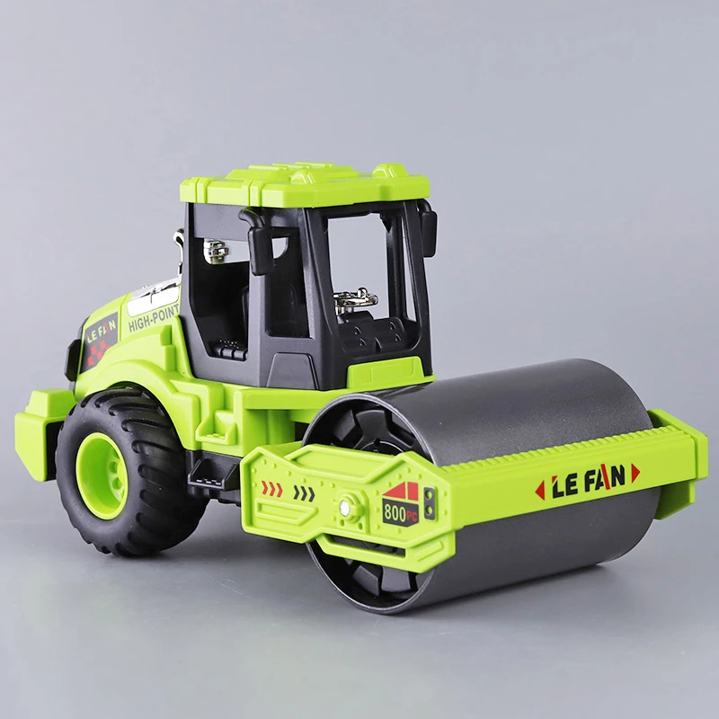 【直播专享】儿童大号工程车玩具惯性玩具车压路机模型仿真修路车