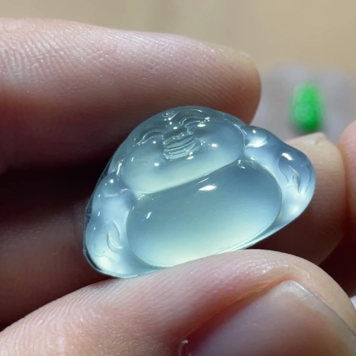 定制翡翠未镶嵌佛公