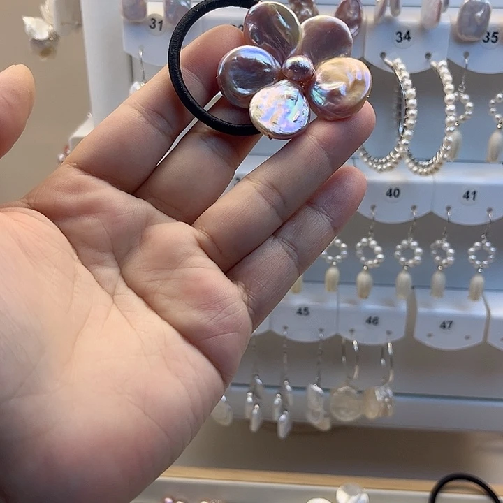 淡水珍珠未镶嵌发饰