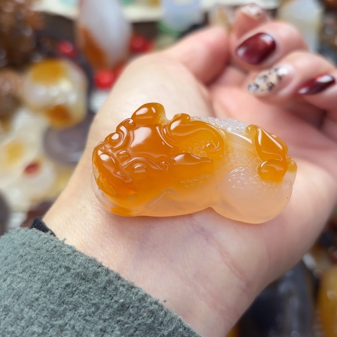 未镶嵌挂件玛瑙/玉髓