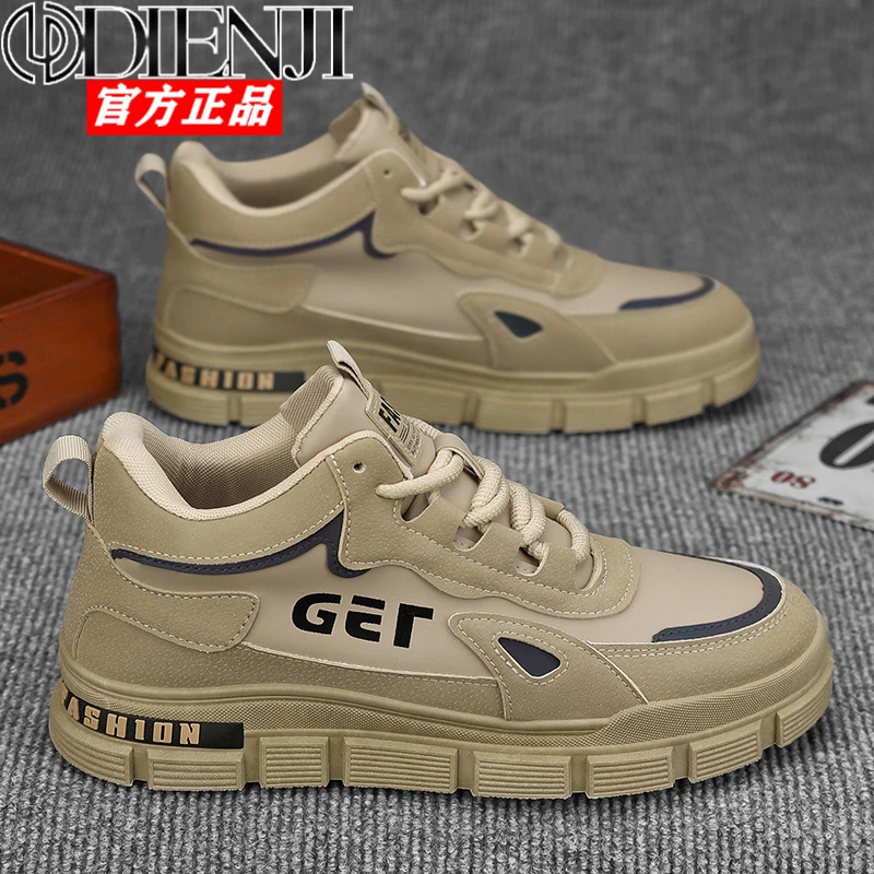 狄恩纪马丁靴春季新款潮流百搭英伦风马丁靴户外耐磨防滑工装鞋