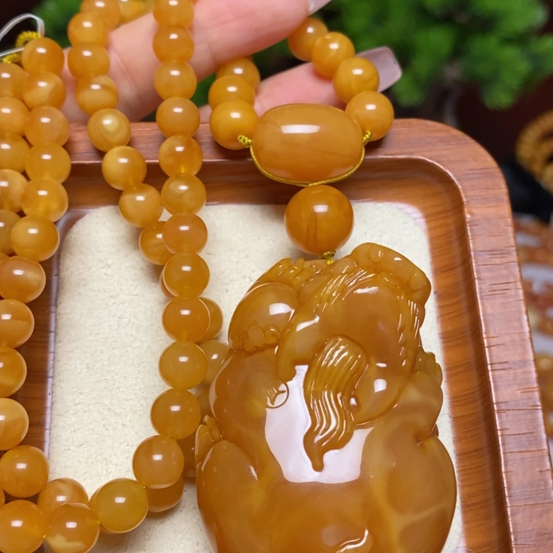 【闪购商品】蜜蜡颈饰未镶嵌