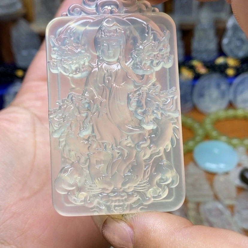 【闪购商品】蛇纹石玉颈饰未镶嵌天****店