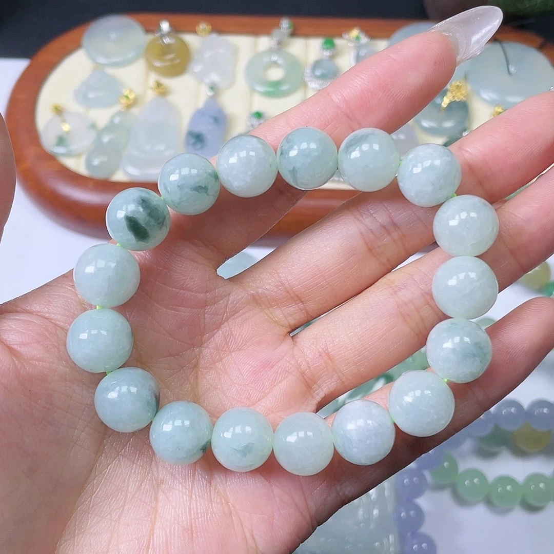 翡翠手串未镶嵌手串