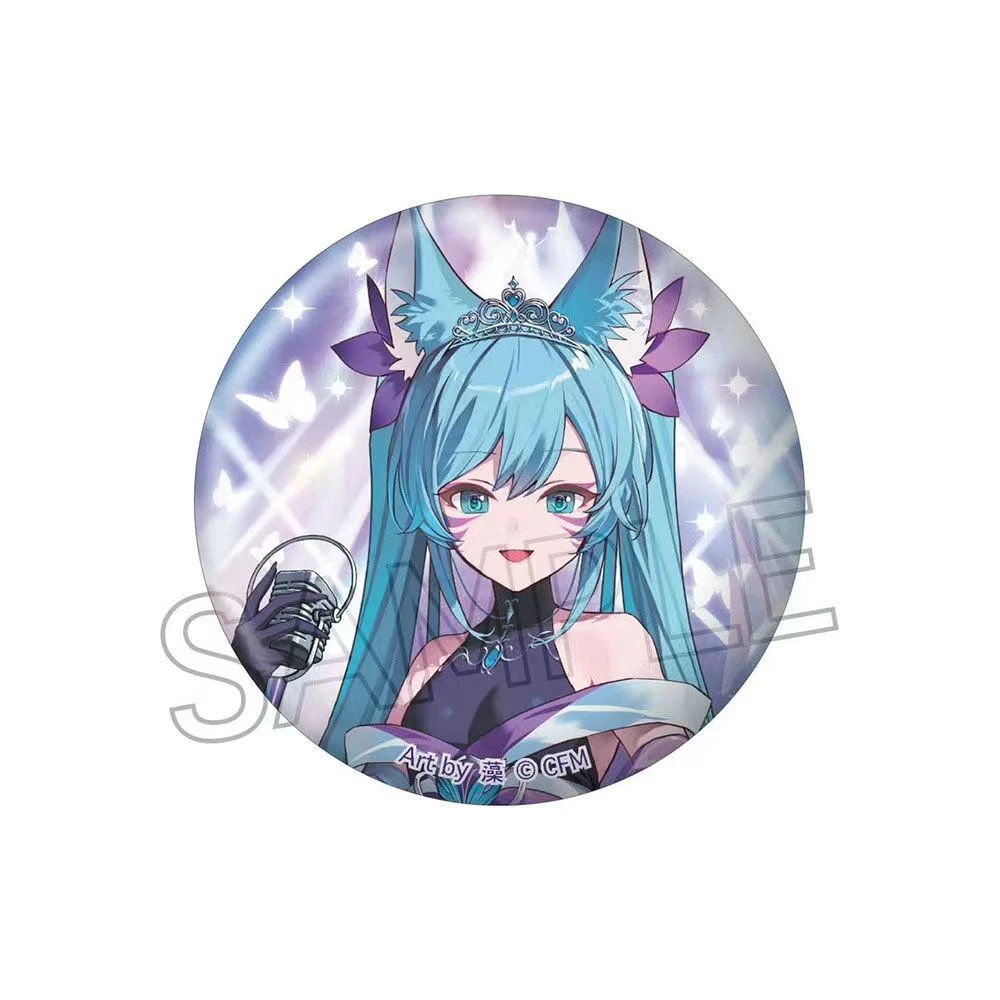 【初音未来】初音未来Miku九尾狐徽章周边