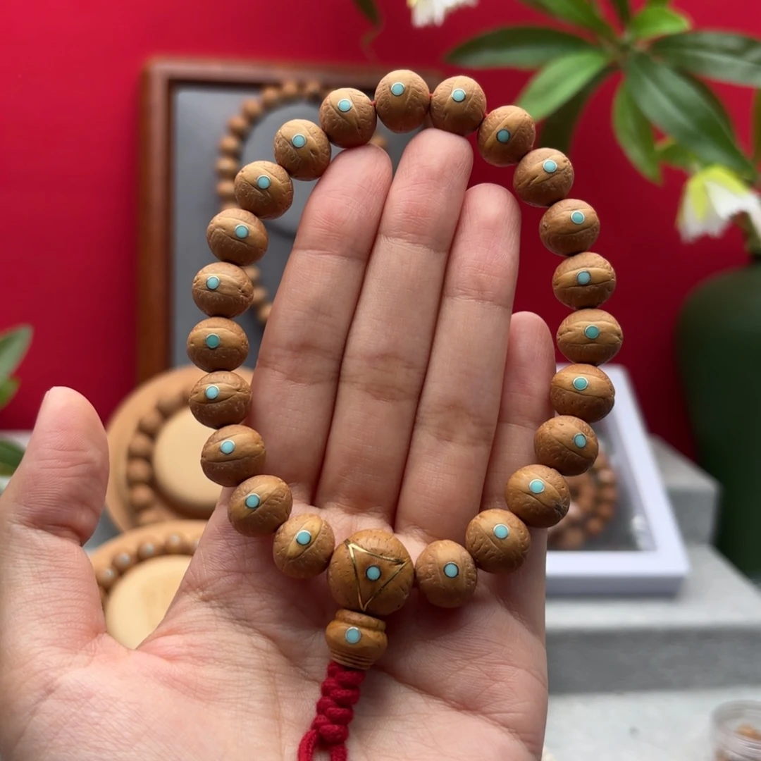 凤眼菩提手串12+镶嵌手串