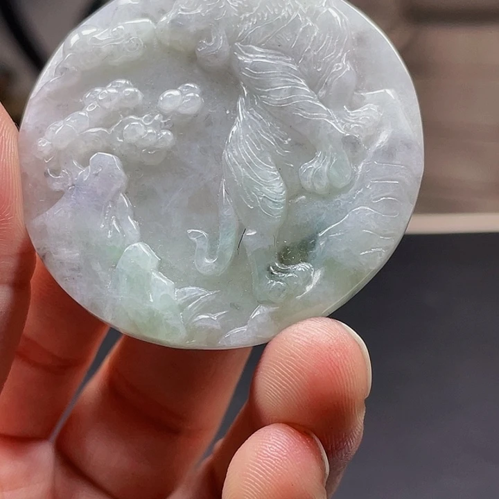 翡翠未镶嵌颈饰翡翠07