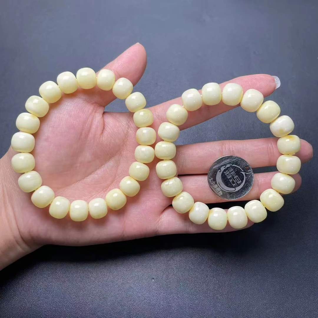 翡昱-SH29-44509-蜜蜡手串/约11+/约21颗/-多样性发其一