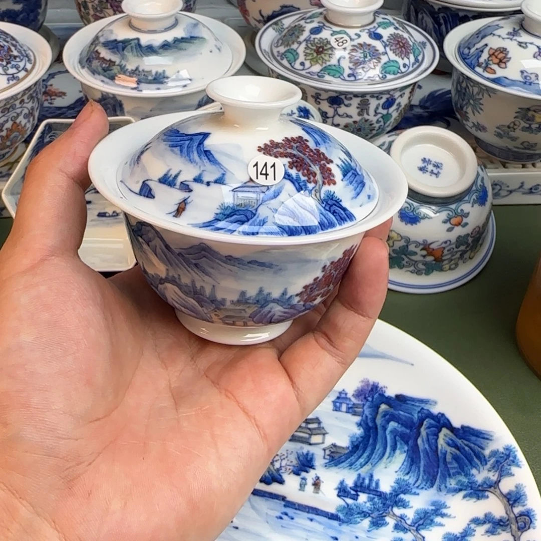 彦祖纯手工手绘手工茶具141