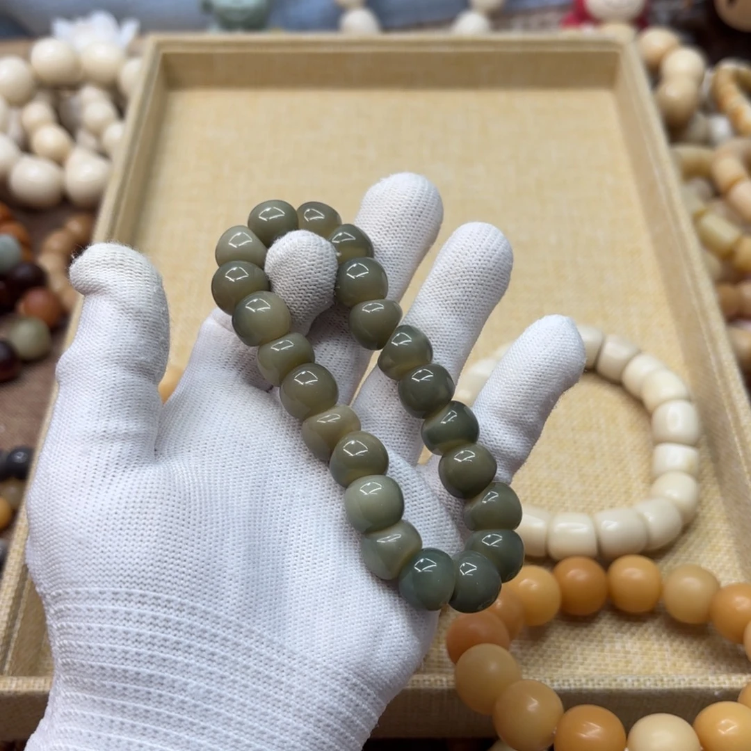 菩提根/象牙果吊坠13水磨058