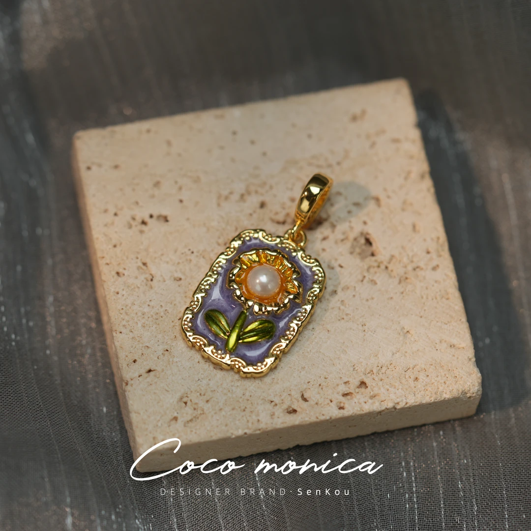 【小霞珠宝】天然珍珠吊坠 手工气质轻奢时尚百搭复古WE585