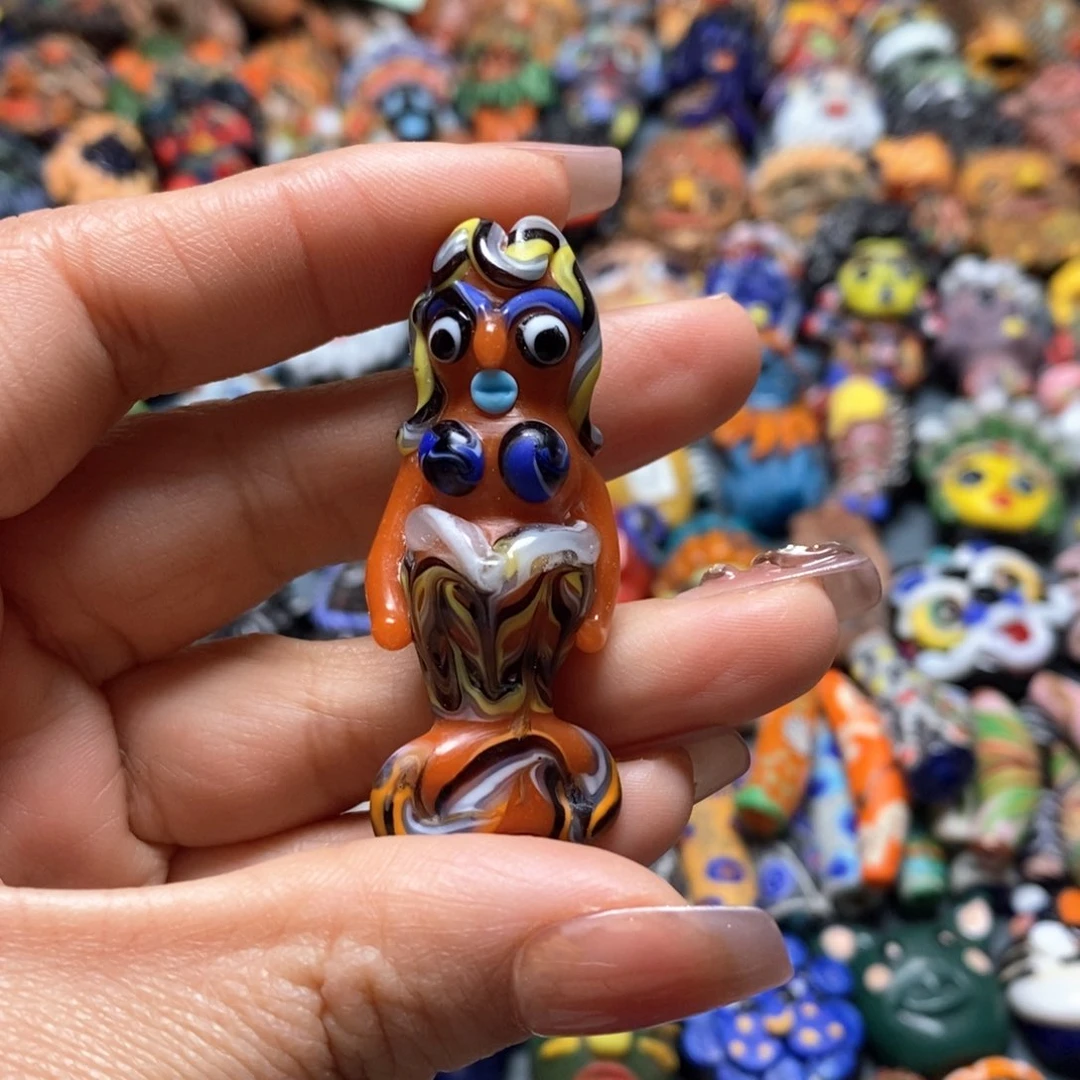 琉璃颈饰印度尼西亚美人鱼