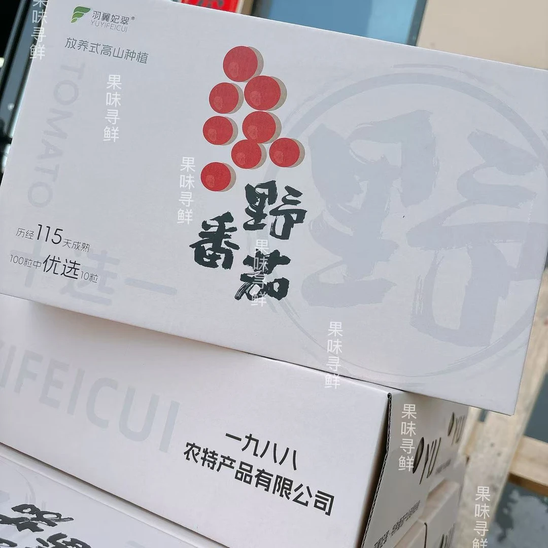 野番茄 口感型番茄  净重3斤±1两  毛重3.6斤 放养式高山种植