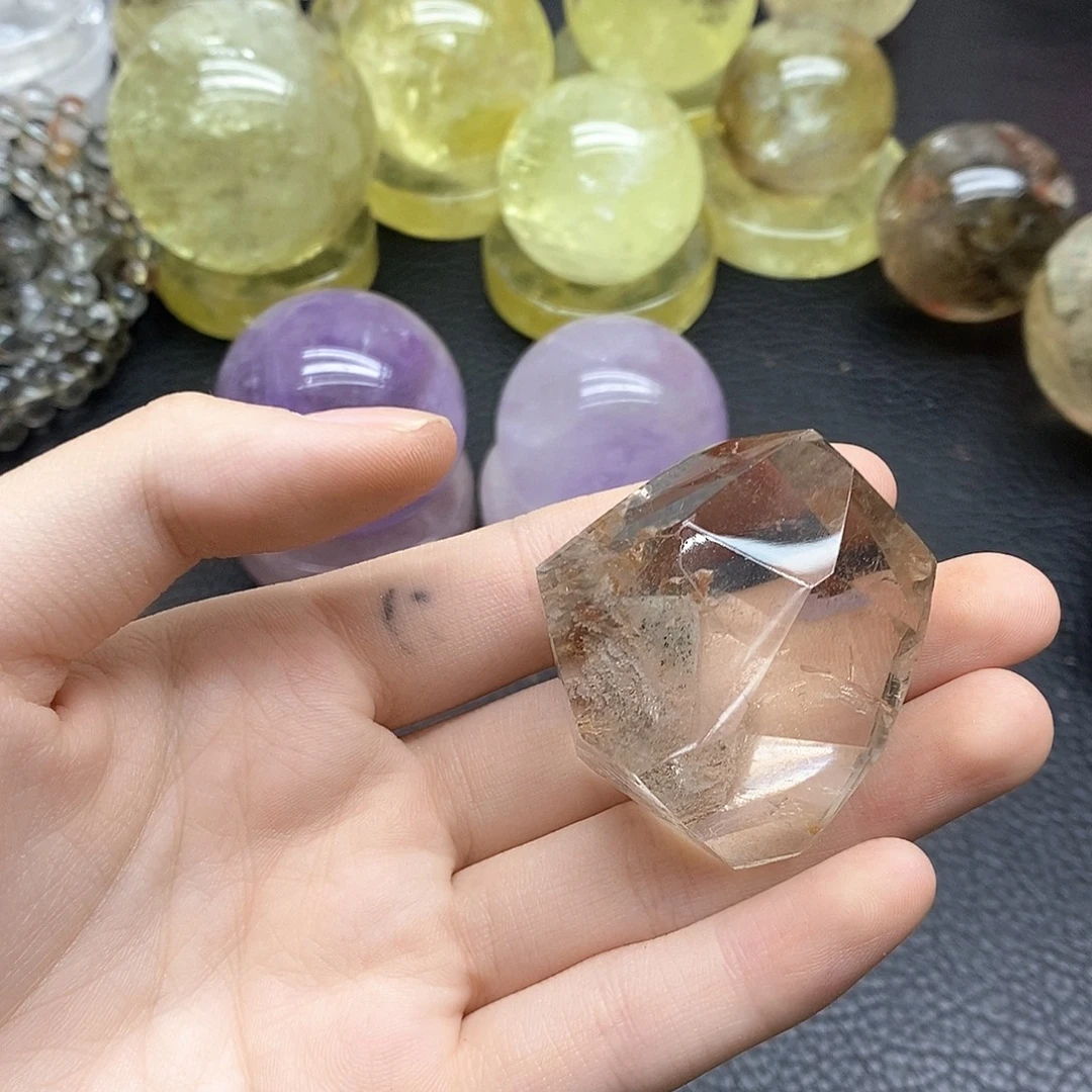 未镶嵌珠宝半成品水晶88水晶石