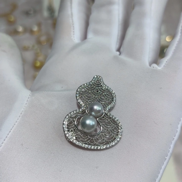 海水珍珠胸饰未镶嵌