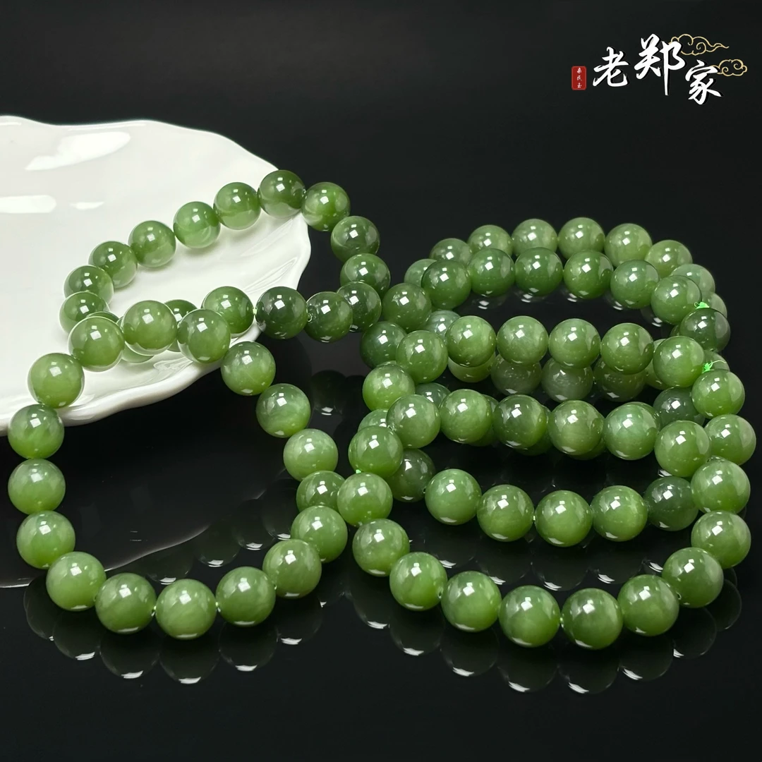 【老郑家】和田玉手串 多样性发一件 约12mm