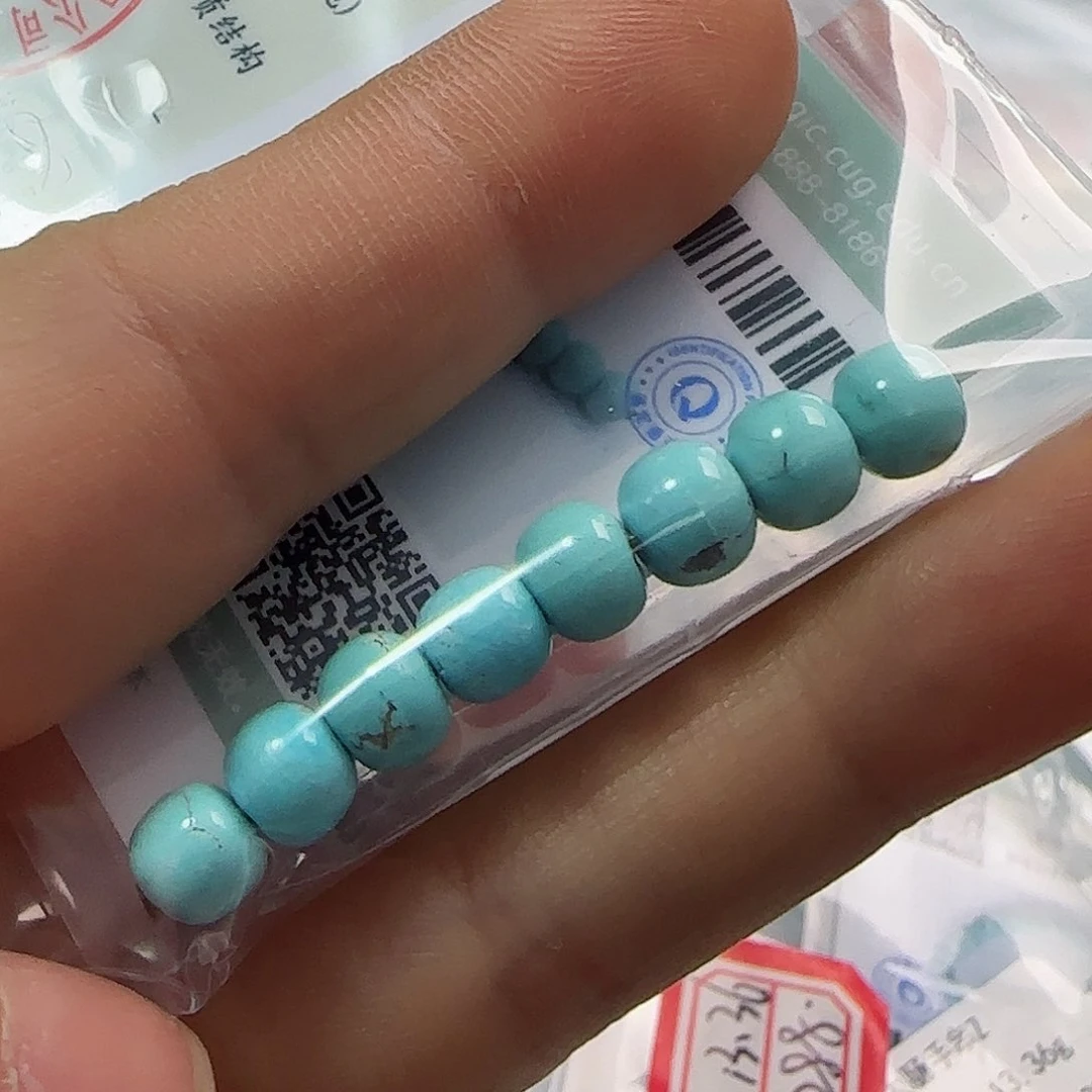 绿松石珠宝半成品未镶嵌