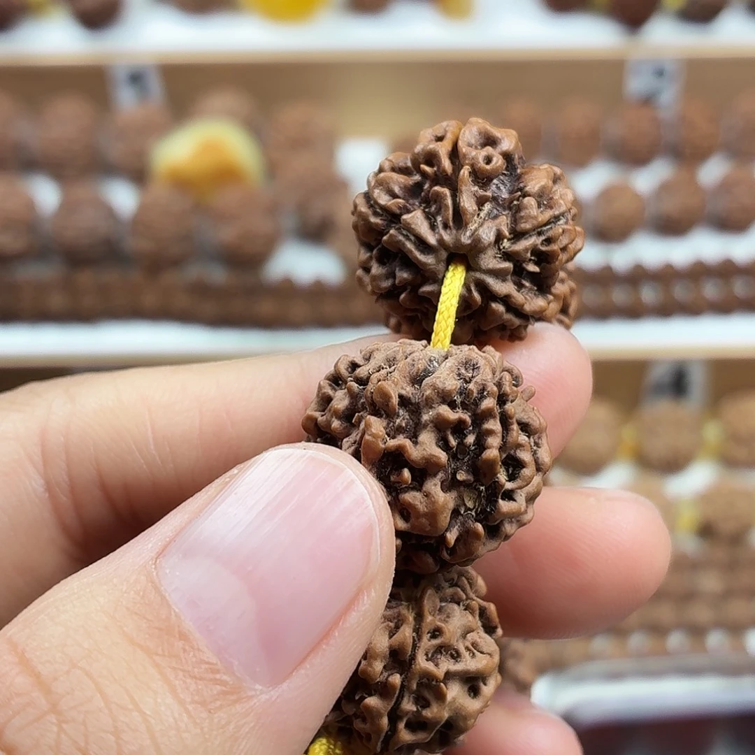 金刚菩提手串精品6瓣铁籽蜂窝