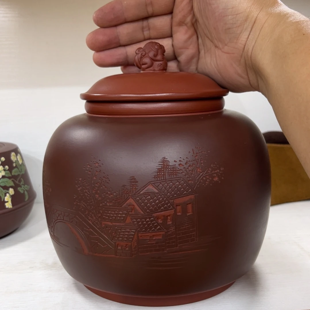 紫砂茶叶罐紫砂茶叶罐