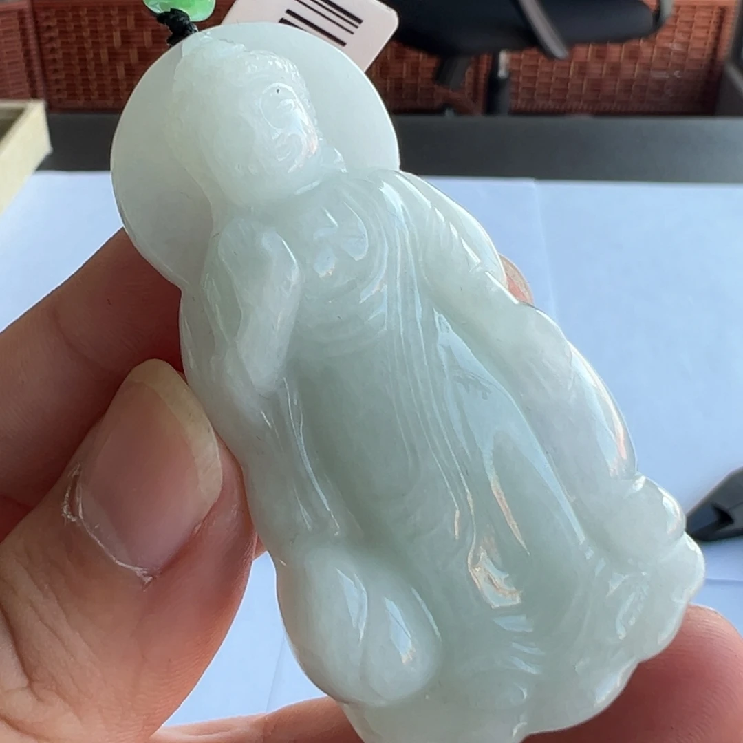 翡翠未镶嵌颈饰挂件