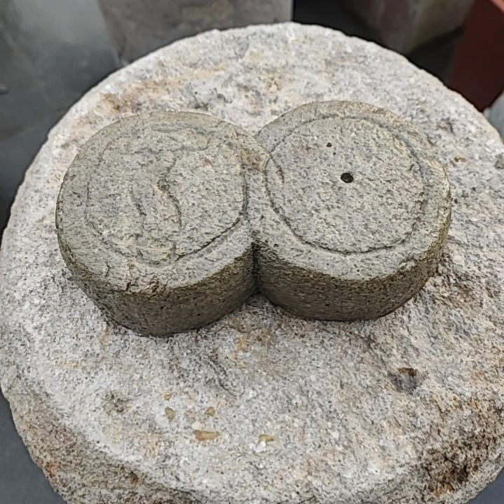 砖雕凸*凹宁波青石镇纸包邮