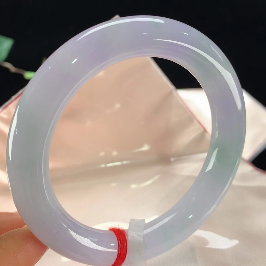 翡翠未镶嵌手镯0137