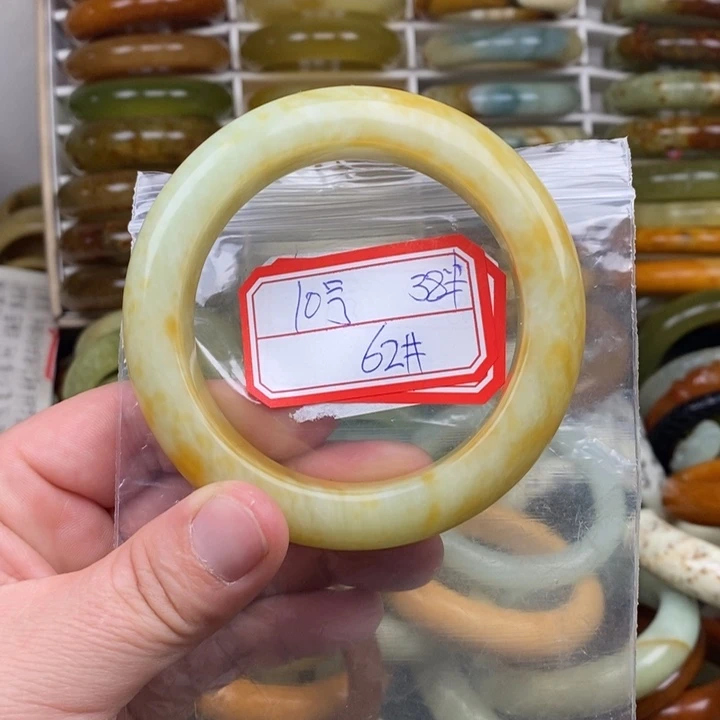 未镶嵌蛇纹石玉手绳