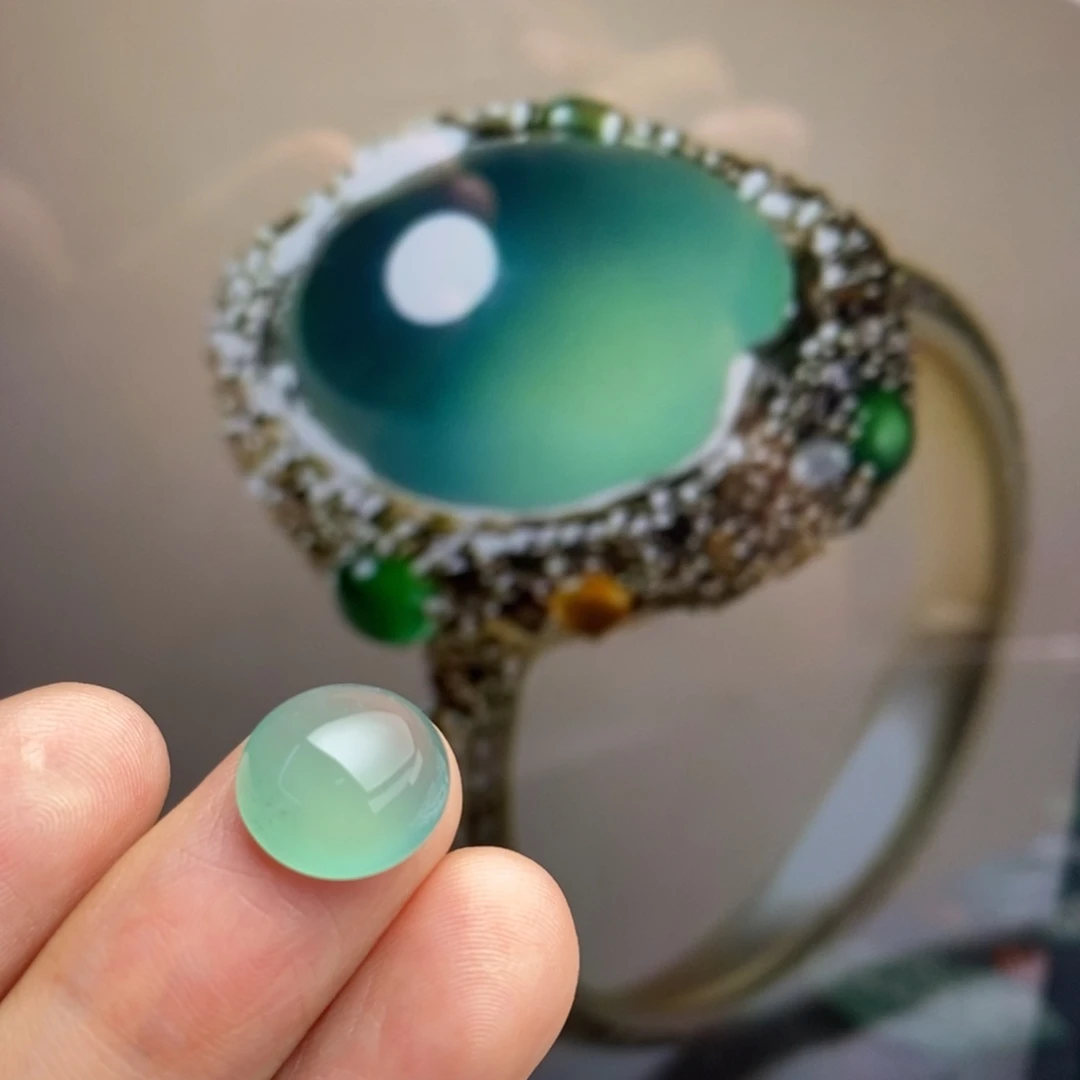 定制翡翠未镶嵌  蛋面