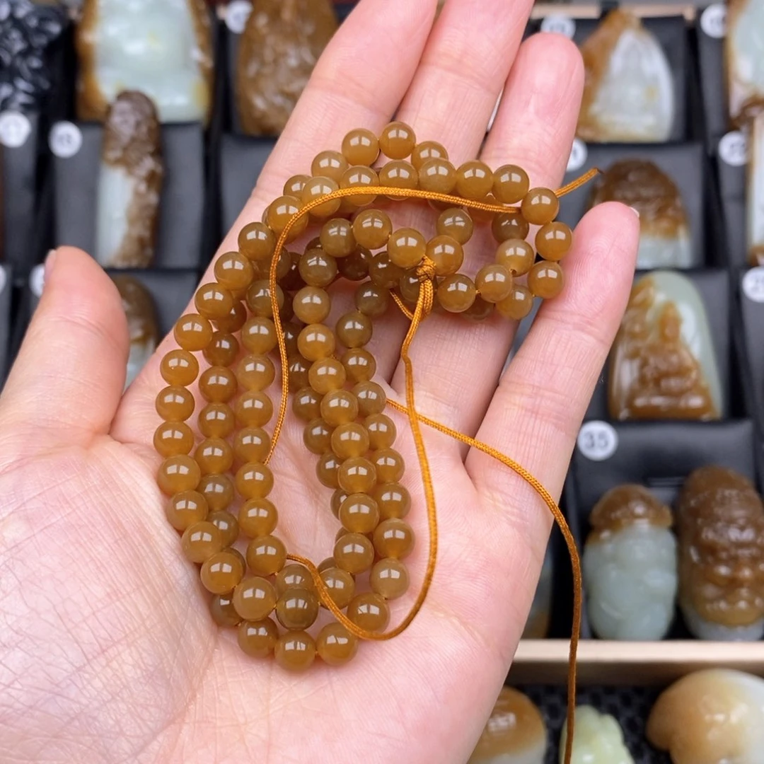 和田玉颈饰未镶嵌忻*