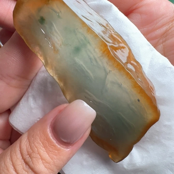 定制翡翠未镶嵌包工